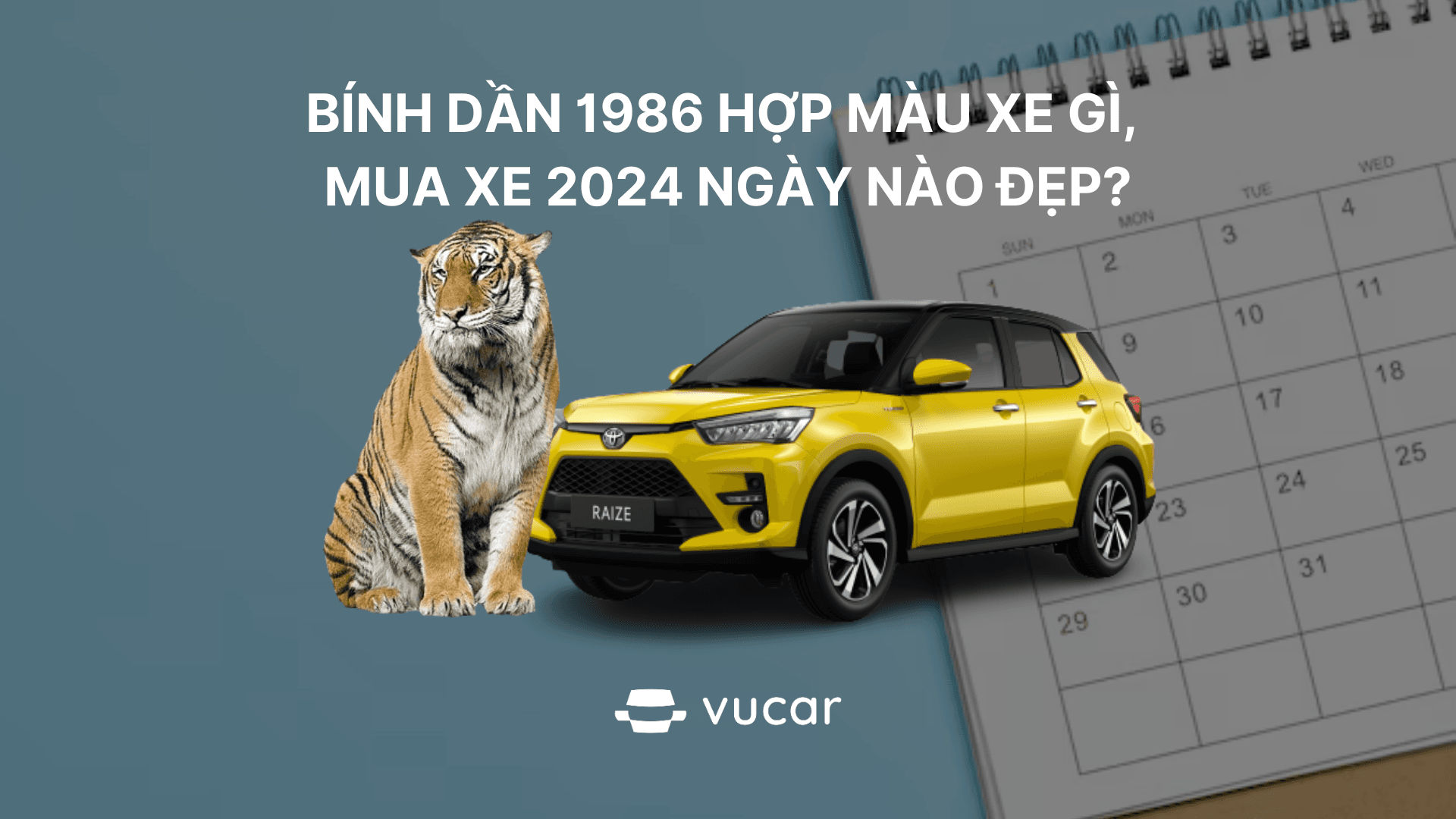 Bính Dần 1986 hợp màu xe gì, mua xe 2024 ngày nào đẹp?